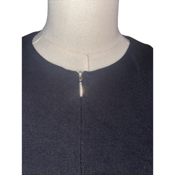 NWT Ted Baker London Natalea Bow Fit & Flare Black White Dress SZ 0 / US 2 - Picture 2 of 13